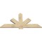 Ekena Millwork Kennewick Rough Sawn Timber Gable Bracket, Douglas Fir, 60"W x 30"H x 2"D x 6"F, 12/12 Pitch GBW060X30X0206KEN00RDF - alternate 5